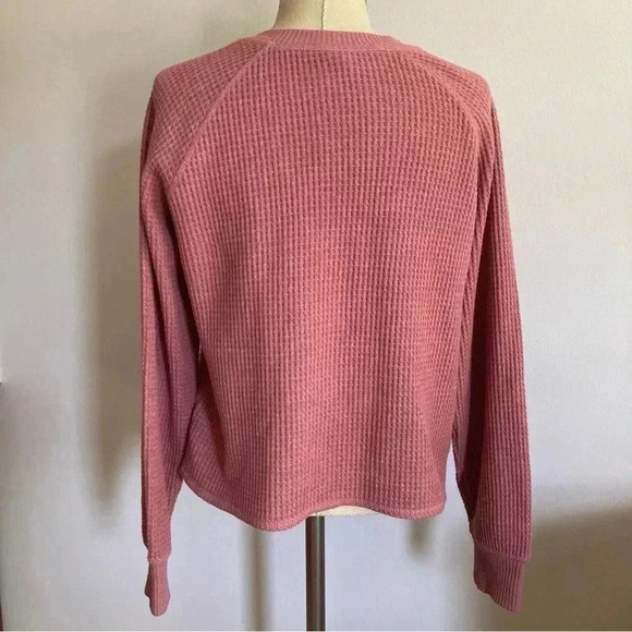Old Navy Women’s Dusty Rose Thermal XS - Picture 3 of 5
